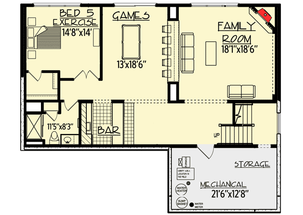 Optional Finished Lower Level