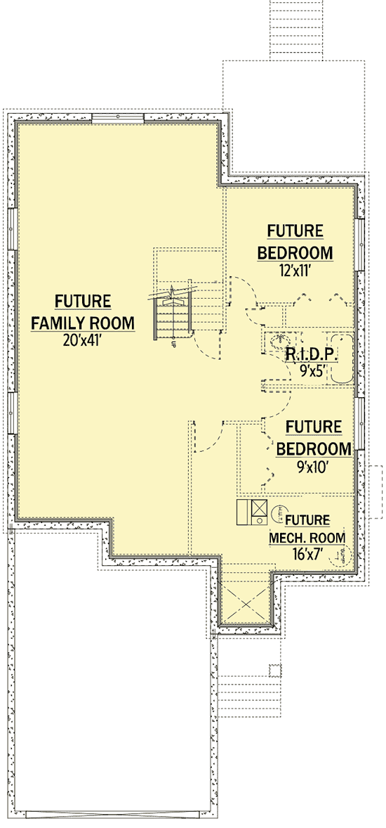 Optionally Finished Lower Level
