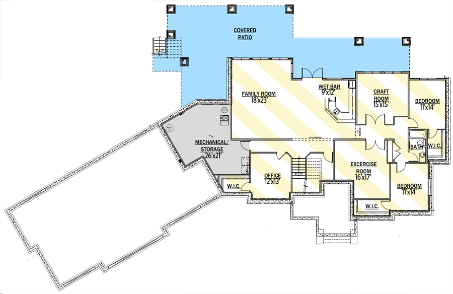 Optionally Finished Lower Level