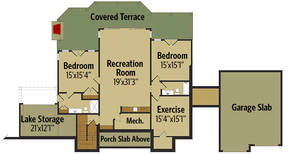 Optional Finished Lower Level