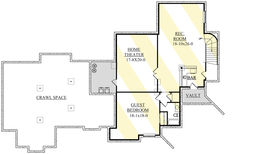 Optionally Finished Lower Level