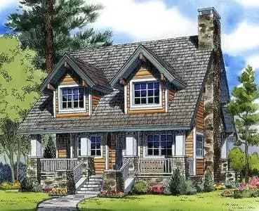 Mountain Cabin Plan