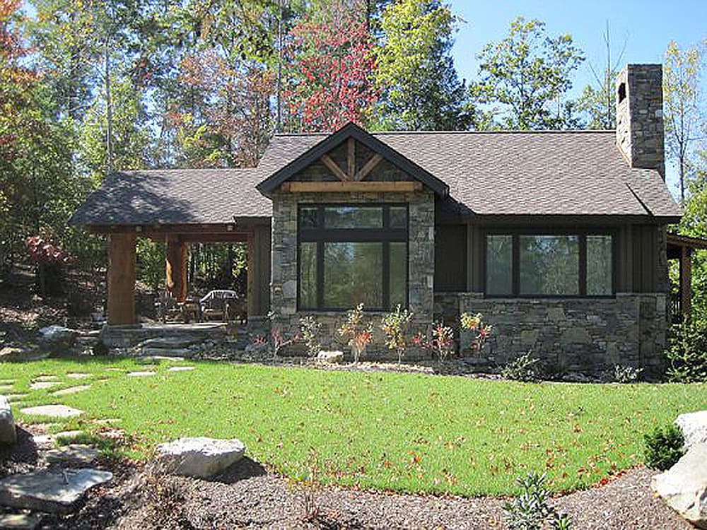 Plan 11529KN: Weekend Mountain Escape - Image #6 - Cabin, Cottage, Log Cabin, Mountain, Rustic, Vacation