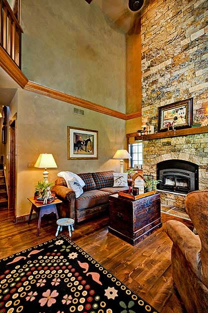 Plan 11549KN: Rustic Cottage House Plan with Home Office - 1362 Sq Ft - Image #8 - Cabin, Cottage, Country, Craftsman, Log Cabin, Mountain, Rustic, Vacation