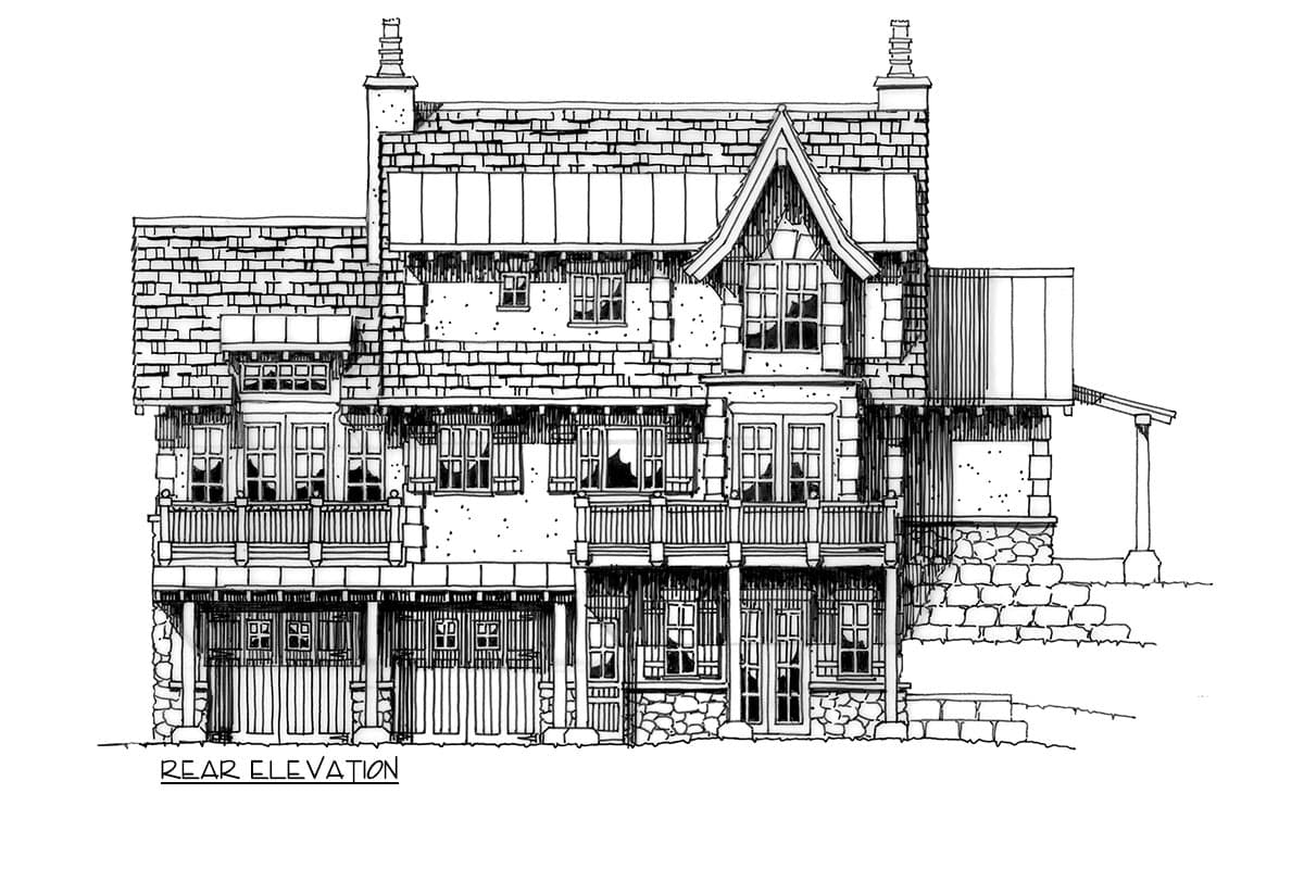 Plan 11551KN: European Cottage - Image #4 - Cottage, European