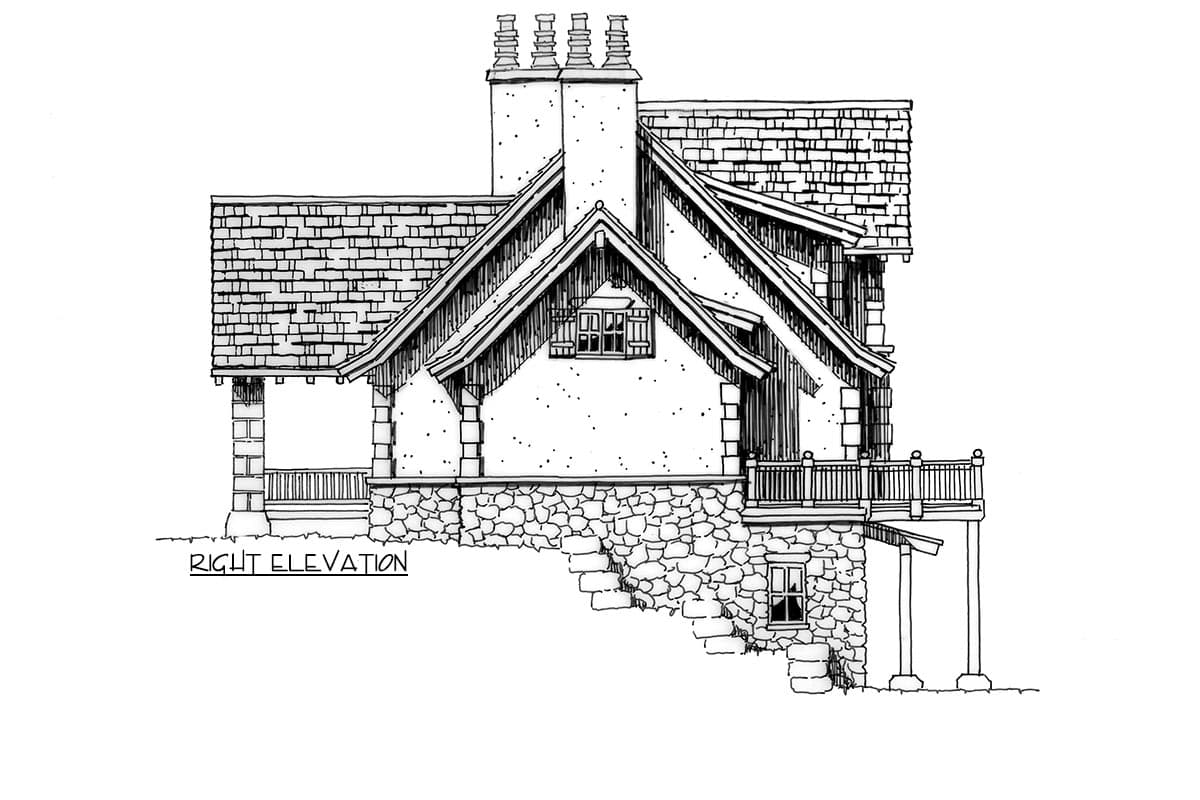 Plan 11551KN: European Cottage - Image #5 - Cottage, European