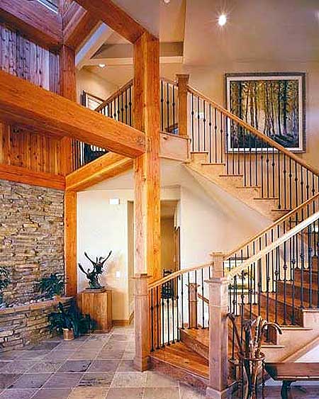 Plan 11557KN: Mountain Masterpiece - Image #9 - Craftsman, Mountain, Rustic, Vacation