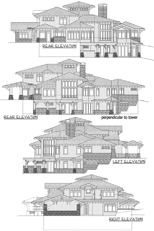 Plan 11557KN: Mountain Masterpiece - Image #23 - Craftsman, Mountain, Rustic, Vacation