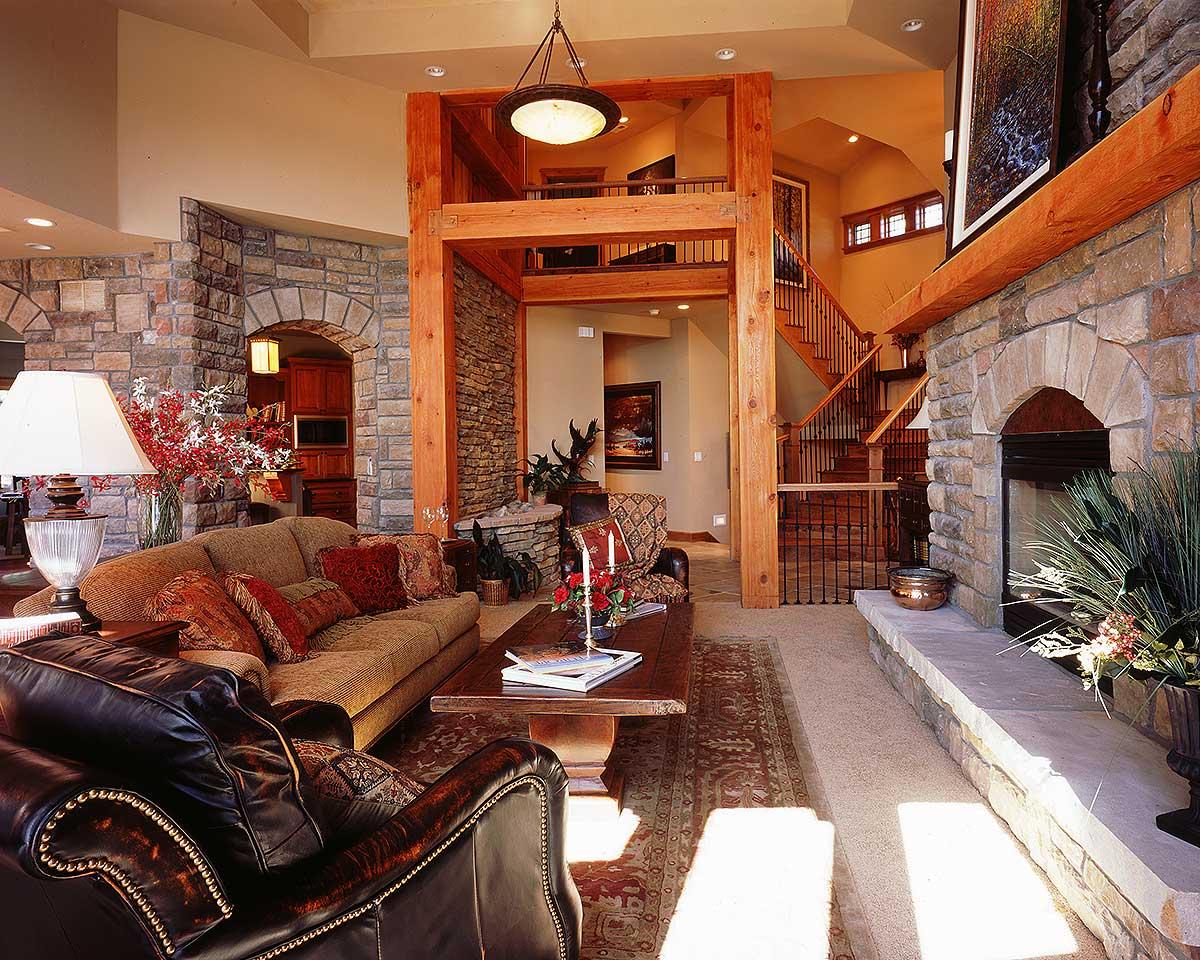 Plan 11557KN: Mountain Masterpiece - Image #4 - Craftsman, Mountain, Rustic, Vacation