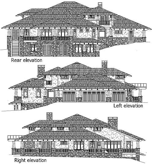 Plan 11558KN: Fit For a King - Image #10 - Craftsman, Mountain, Rustic, Vacation
