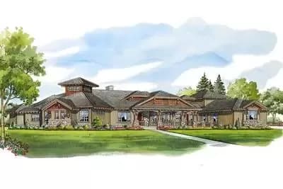 6-Bed Mountain Prairie Home Plan - 5815 Sq Ft