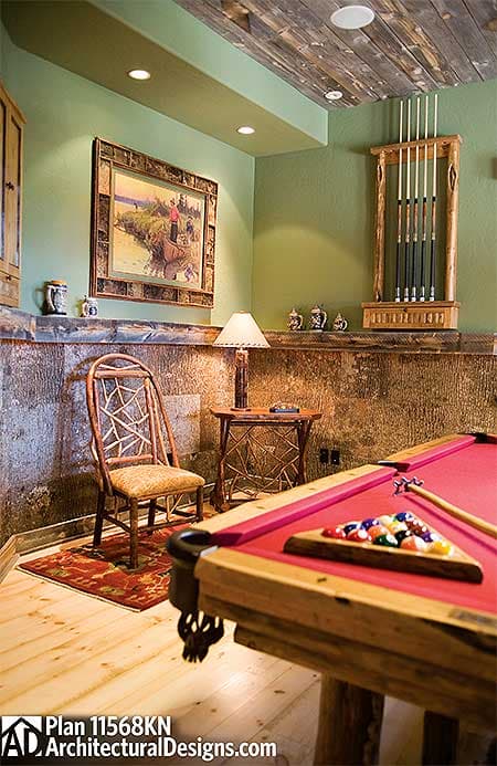 Plan 11568KN: Unusual Angles - Image #20 - Craftsman, Mountain, Northwest, Rustic, Vacation