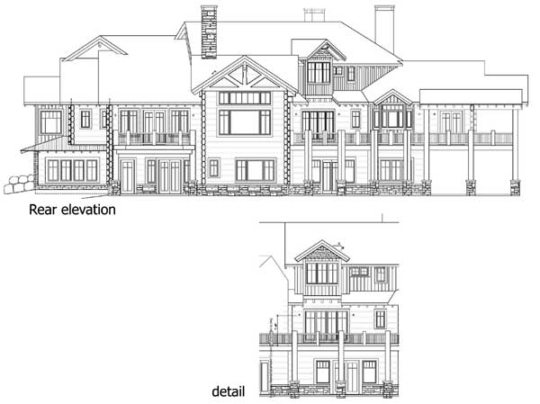 Plan 11568KN: Unusual Angles - Image #23 - Craftsman, Mountain, Northwest, Rustic, Vacation