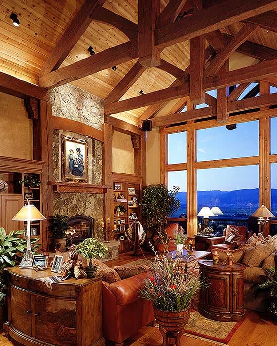 Plan 11578KN: Luxury Mountain Lodge - Image #5 - Craftsman, Mountain, Northwest, Rustic, Vacation