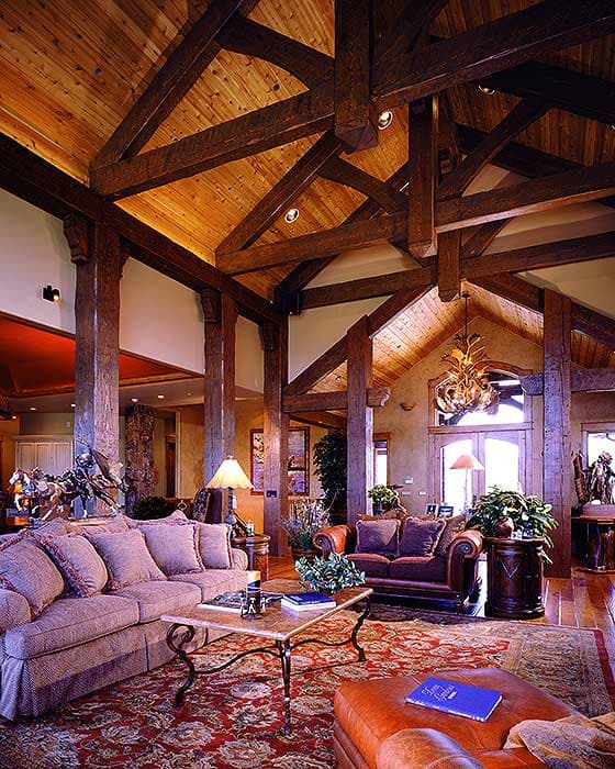 Plan 11578KN: Luxury Mountain Lodge - Image #6 - Craftsman, Mountain, Northwest, Rustic, Vacation