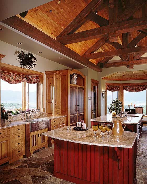 Plan 11578KN: Luxury Mountain Lodge - Image #7 - Craftsman, Mountain, Northwest, Rustic, Vacation