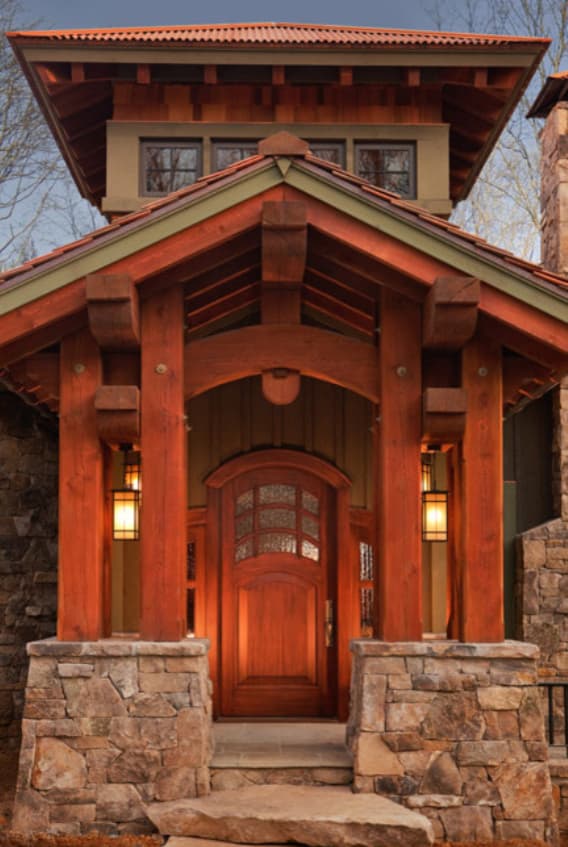 Plan 11584KN: Timbered Entry and Dramatic Light-Filled Tower - Image #6 - Craftsman, Mountain, Northwest, Rustic, Vacation