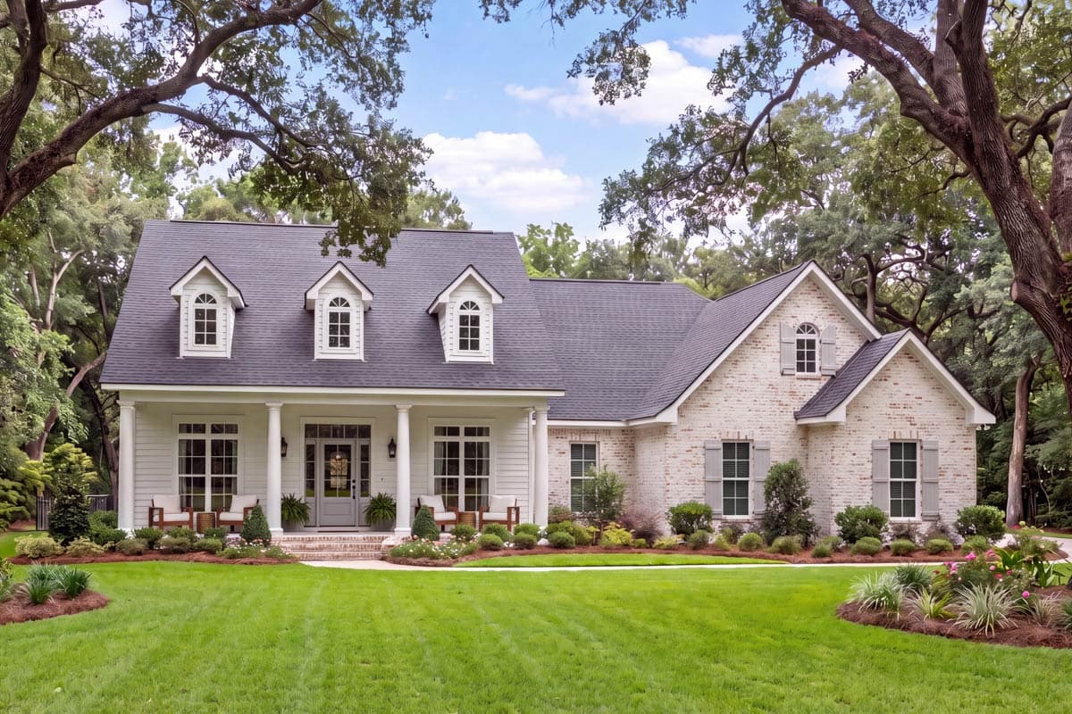 Plan 11704HZ: Charming 1500 sq ft 3 Bedroom Southern Style House Plan - Image #5 - Country, Farmhouse, Southern, Traditional