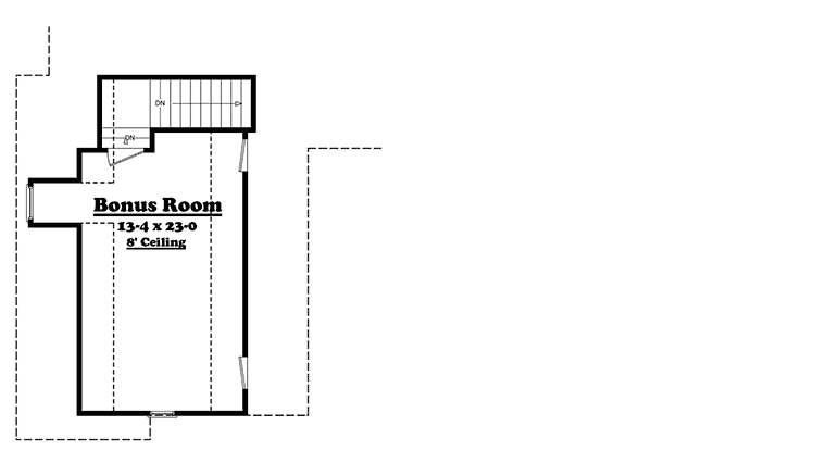 Plan 11710HZ: 2400 Square Foot Split Bedroom House Plan with Bonus Room - Floor Plan - Bonus - Country, Traditional