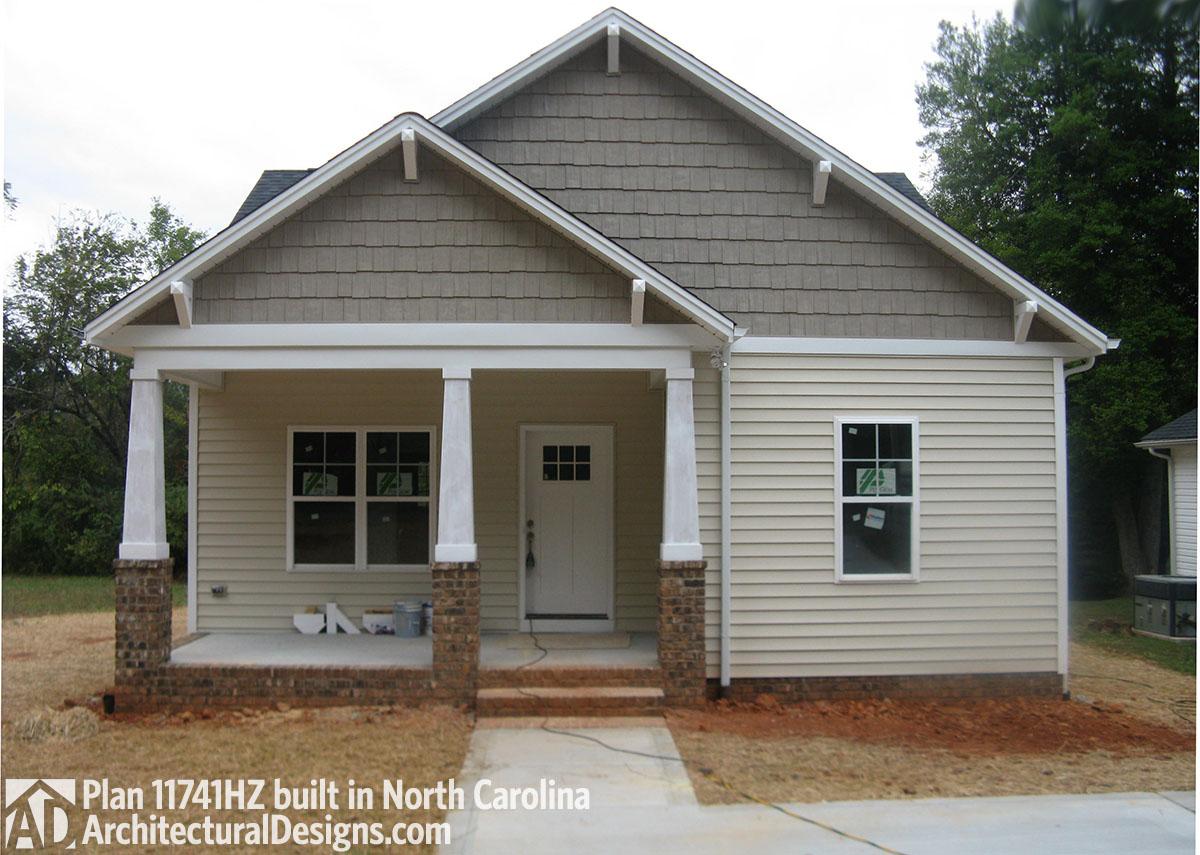 build gallery item - House Plan 11741HZ comes to life in North Carolina!
