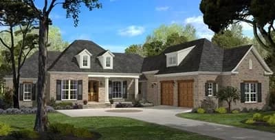 Spacious French Country Home Plan