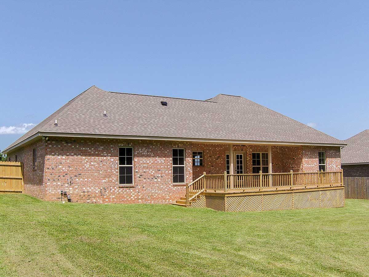 Plan 11751HZ: Attractive Acadian Exterior - Image #15 - Acadian, Louisiana-Style, Southern, Traditional