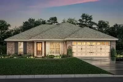 3-Bedroom Split Layout House Plan