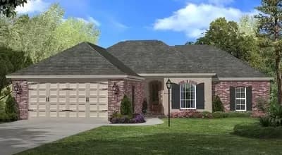 Three Bedroom Split Layout