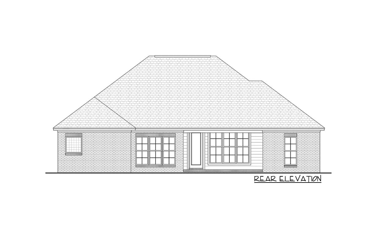 Plan 11765HZ: Large And Open Floor Plan - Image #5 - European, French Country, Southern