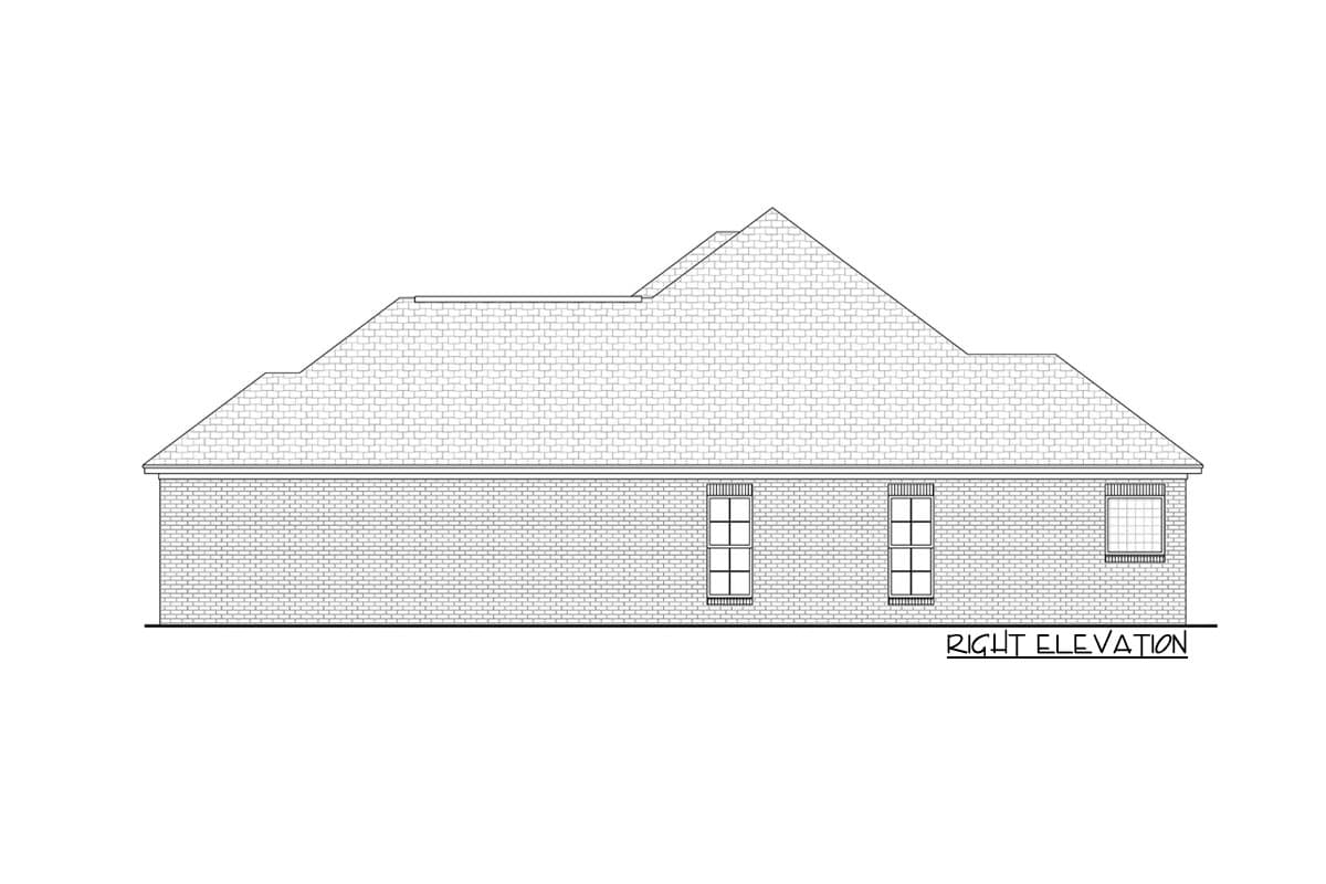 Plan 11765HZ: Large And Open Floor Plan - Image #6 - European, French Country, Southern