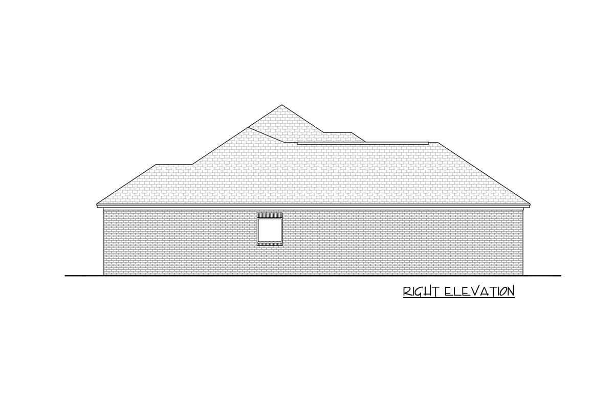 Plan 11767HZ: Simple Southern Home Plan with Plenty of Room - 1725 Sq Ft - Image #4 - Ranch, Southern, Traditional