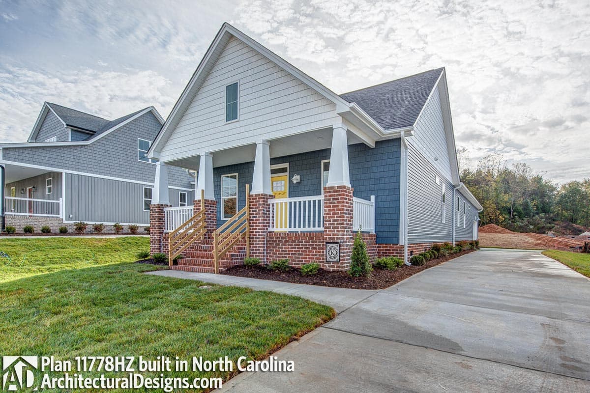build gallery item - Cottage House Plan 11778HZ Comes to Life in North Carolina