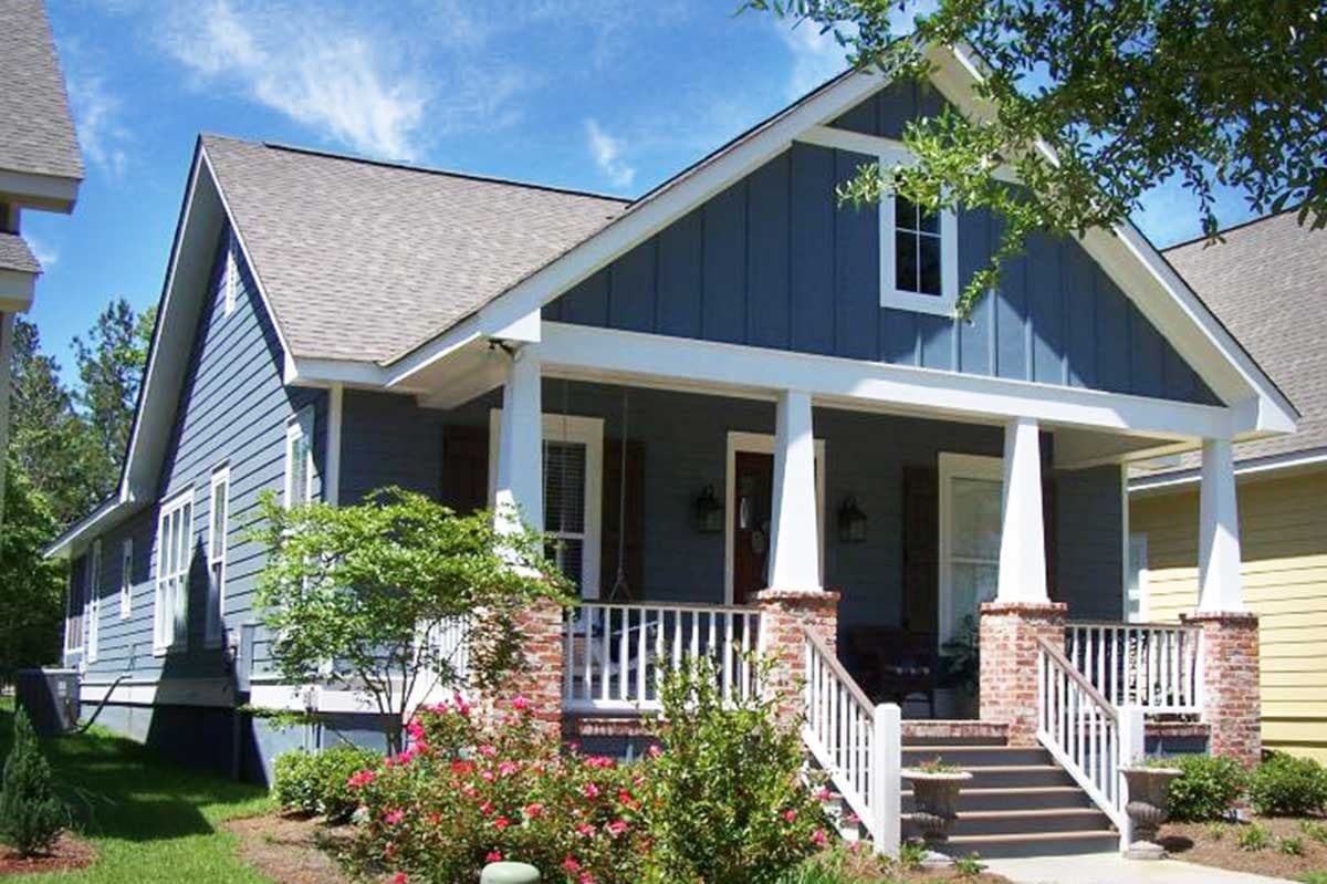 Plan 11778HZ: 3 Bedroom Bungalow House Plan - 1800 Sq Ft - Image #4 - Cottage, Country, Craftsman