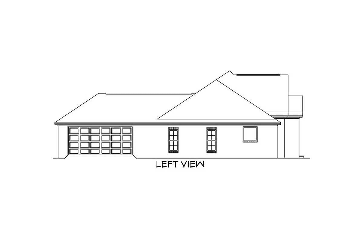 Plan 11781HZ: 3 Bedroom Beauty Brick House Plan - 1715 Square Feet - Image #21 - Southern Traditional, Traditional