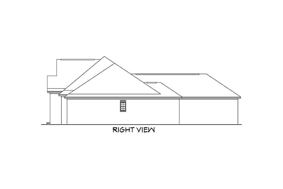 Plan 11781HZ: 3 Bedroom Beauty Brick House Plan - 1715 Square Feet - Image #22 - Southern Traditional, Traditional