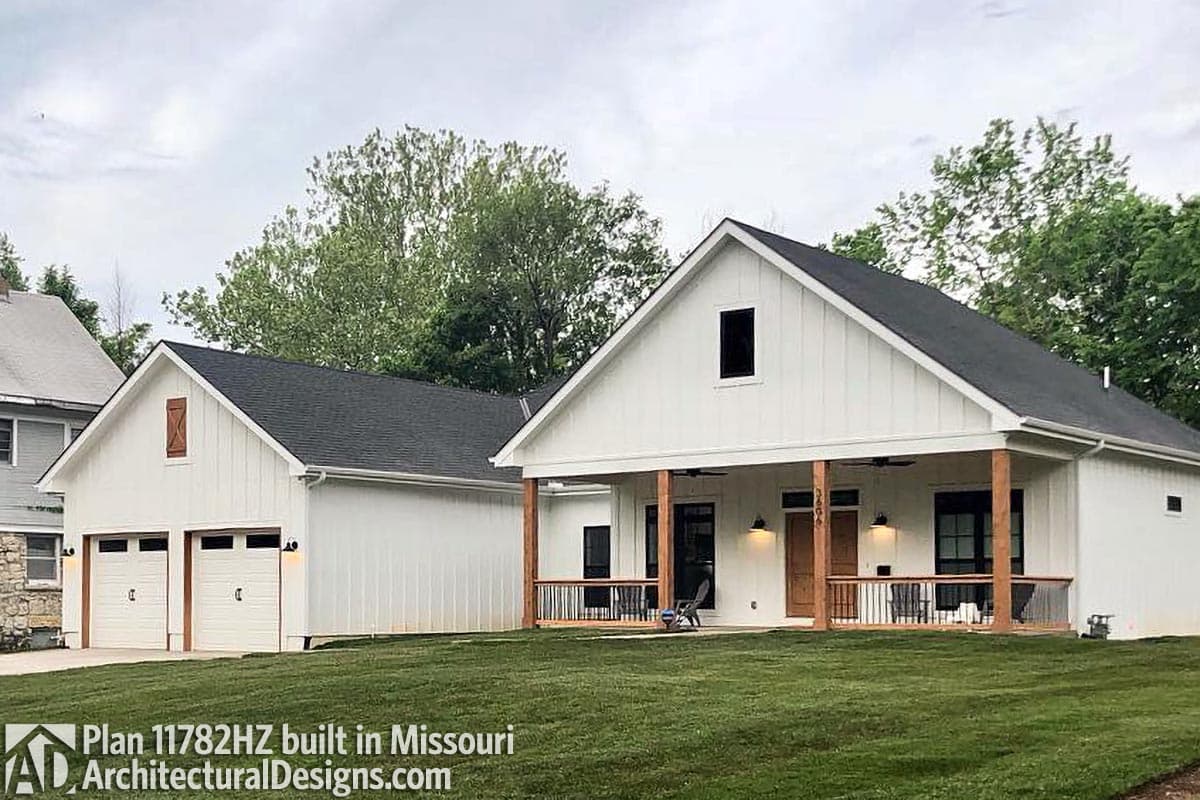 Plan 11782HZ: 3 Bedrooms and Porches Front and Back - Image #5 - Country, Craftsman, Northwest, Ranch, Traditional