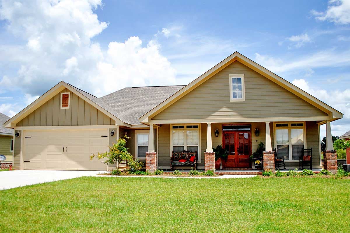 Plan 11782HZ: 3 Bedrooms and Porches Front and Back - Image #4 - Country, Craftsman, Northwest, Ranch, Traditional