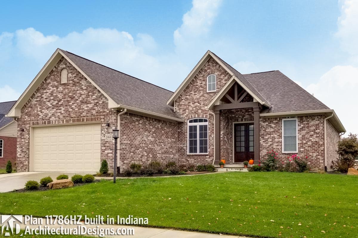 build gallery item - House Plan 11786HZ Comes to life in Indiana