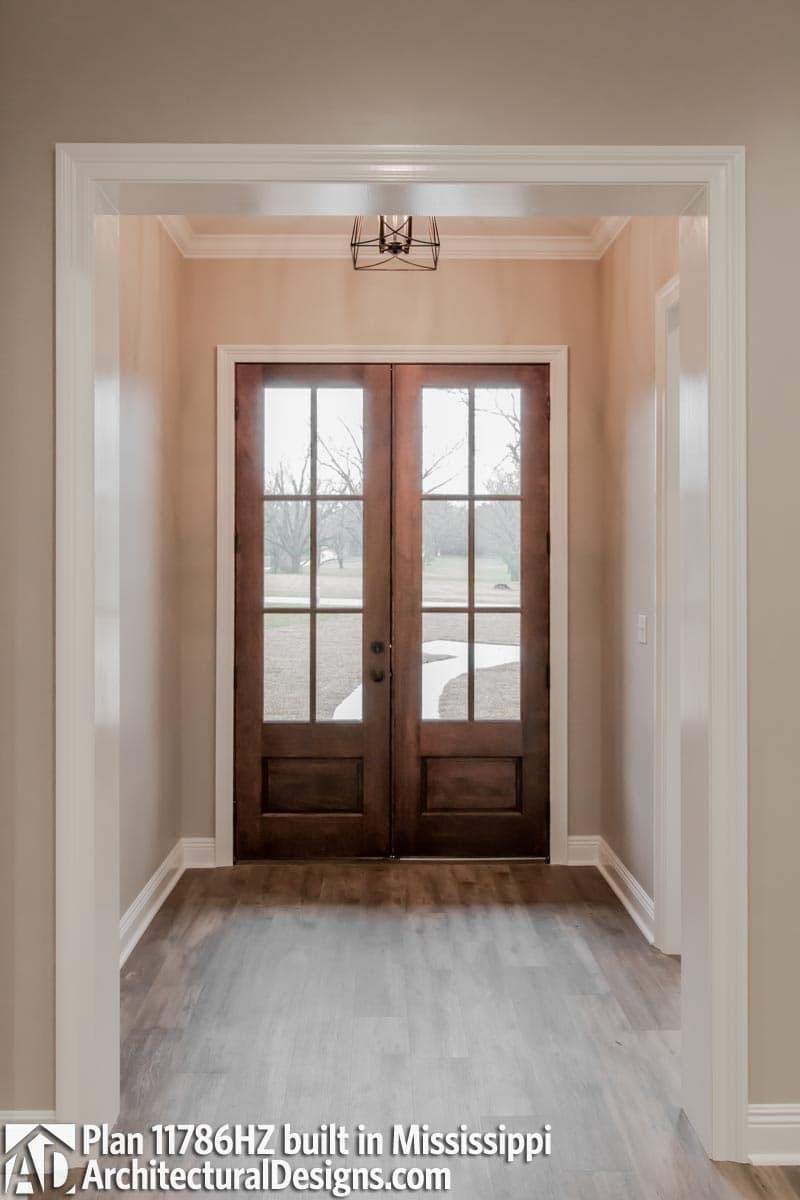 Plan 11786HZ: Traditional Home With Decorative Gabled Entry - Image #6 - Southern, Traditional