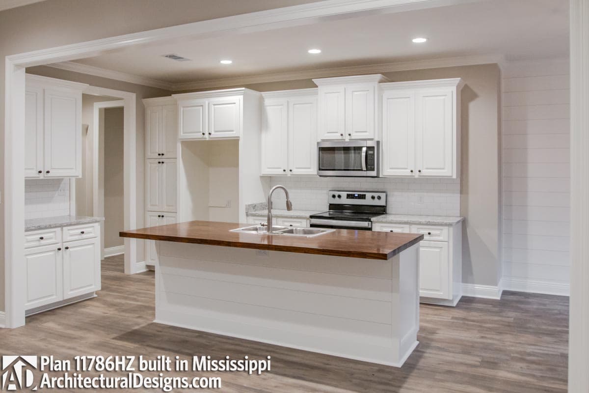 Plan 11786HZ: Traditional Home With Decorative Gabled Entry - Image #8 - Southern, Traditional