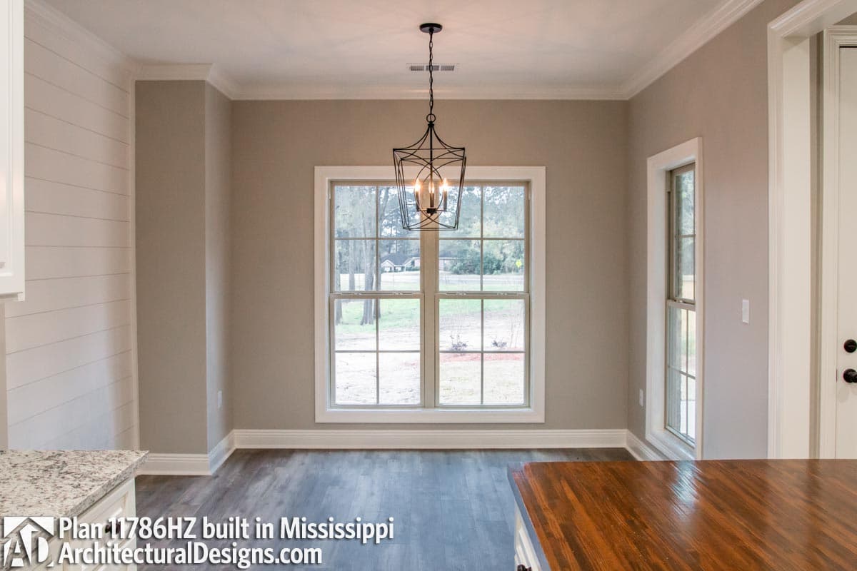 Plan 11786HZ: Traditional Home With Decorative Gabled Entry - Image #9 - Southern, Traditional