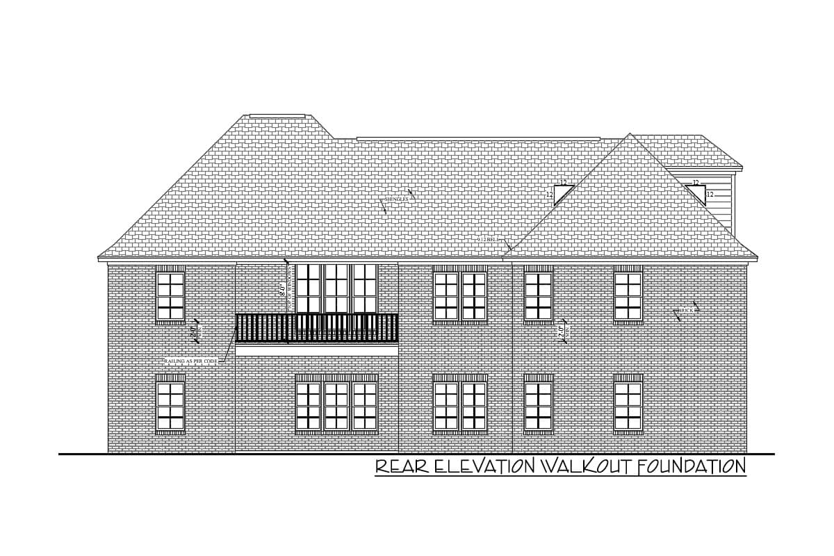 Plan 11787HZ: French Country Cottage Plan With Bonus and Flex Room - 1842 Sq Ft - Image #12 - Cottage, Country, European, French Country, Southern, Traditional
