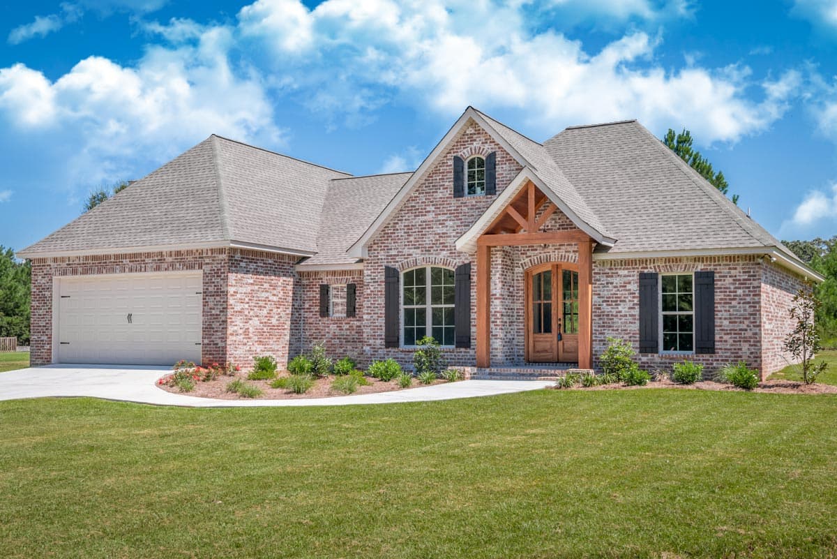 Plan 11787HZ: French Country Cottage Plan With Bonus and Flex Room - 1842 Sq Ft - Image #4 - Cottage, Country, European, French Country, Southern, Traditional