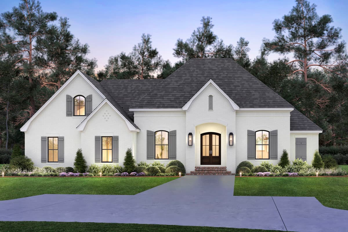 Plan 11789HZ: Well Appointed French Country House Plan - 2091 Sq Ft - Image #4 - European, French Country