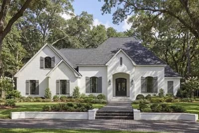 Well Appointed French Country House Plan - 2091 Sq Ft