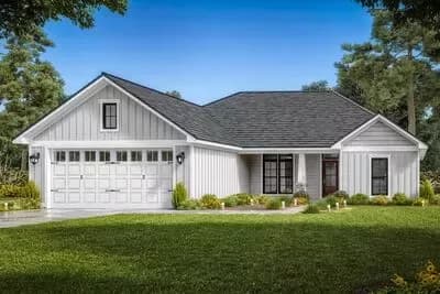 Split Bedroom Craftsman House Plan