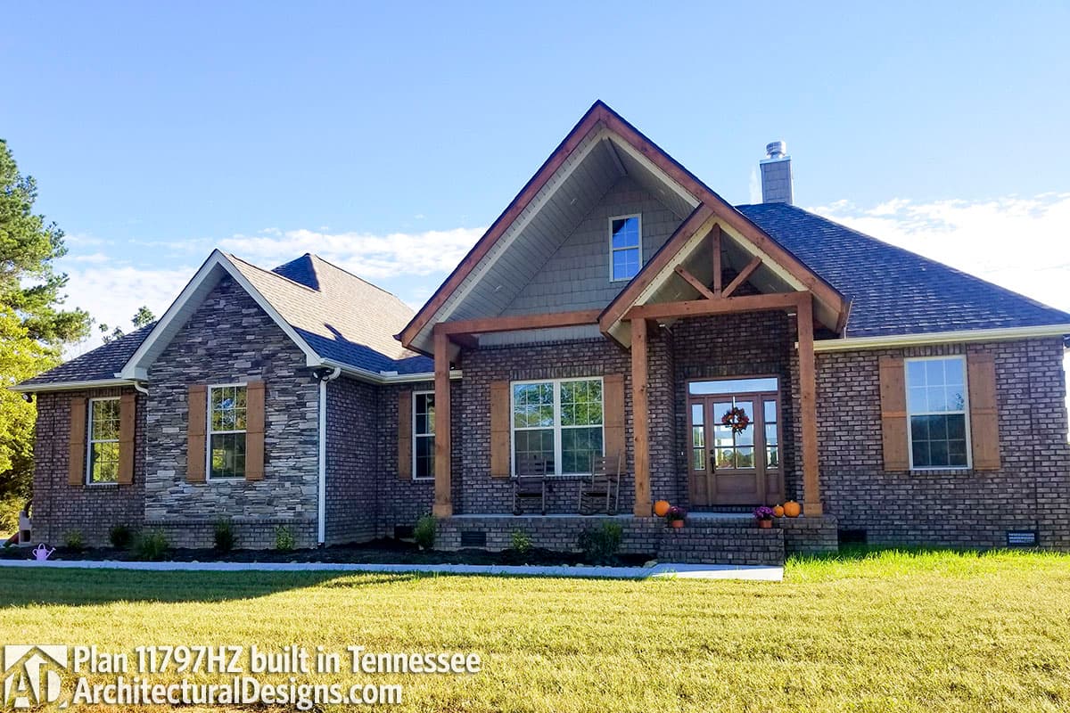 build gallery item - House Plan 11797HZ comes to life in Tennessee