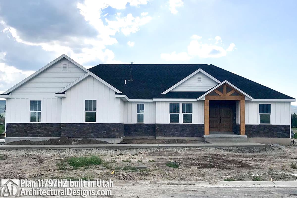 build gallery item - House Plan 11797HZ Comes To Life In Utah