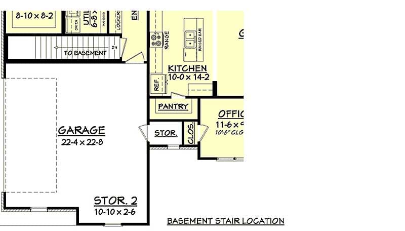 Plan 11797HZ: Split Bedroom House Plan With Open Floor Plan - 1769 Sq Ft - Floor Plan - Optional - Country, Craftsman, Ranch, Traditional