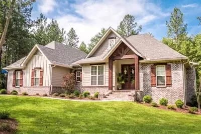 Split Bedroom House Plan With Open Floor Plan - 1769 Sq Ft